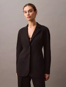 Geschmeidiger Dolman-Klassiker-Blazer