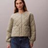 Gesteppte Nylonjacke