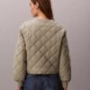 Gesteppte Nylonjacke