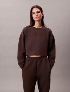 Gestepptes Fleece-Schlaf-Sweatshirt