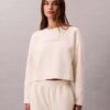 Gestepptes Fleece-Schlaf-Sweatshirt