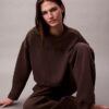 Gestepptes Fleece-Schlaf-Sweatshirt