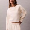 Gestepptes Fleece-Schlaf-Sweatshirt
