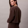 Gestepptes Fleece-Schlaf-Sweatshirt