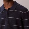 Gestreiftes Polohemd aus Baumwolle Gestreiftes Polohemd aus Baumwolle