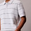 Gestreiftes Polohemd aus Baumwolle Gestreiftes Polohemd aus Baumwolle