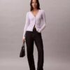 Gewebter Monologo-Zopfmuster-Cardigan Gewebter Monologo-Zopfmuster-Cardigan