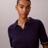 Gewebtes Monologo-Pullover-Poloshirt
