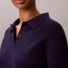 Gewebtes Monologo-Pullover-Poloshirt
