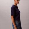 Gewebtes Monologo-Pullover-Poloshirt