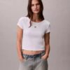 Gewebtes Monologo Slim T-Shirt