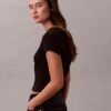 Gewebtes Monologo Slim T-Shirt