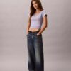 Gewebtes Monologo Slim T-Shirt
