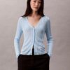 Glatter, melierter Strickcardigan Glatter, melierter Strickcardigan
