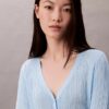 Glatter, melierter Strickcardigan Glatter, melierter Strickcardigan