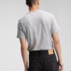 Glattes Baumwoll-T-Shirt mit Monogram Glattes Baumwoll-T-Shirt mit Monogram
