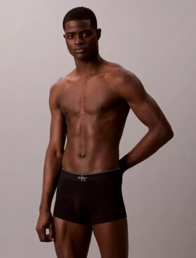 Grafik-Monogram Cotton Stretch 3er-Pack Trunk
