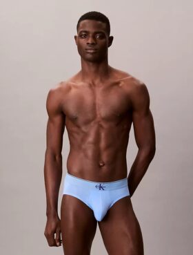Grafik-Monogram-Slip aus Cotton Stretch im 3er-Pack
