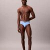Grafik-Monogram-Slip aus Cotton Stretch im 3er-Pack