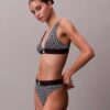 Grafik-Monogram-Stretch-Thong aus Microfiber Grafik-Monogram-Stretch-Thong aus Microfiber