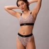 Grafik-Monogram-Stretch-Thong aus Microfiber Grafik-Monogram-Stretch-Thong aus Microfiber
