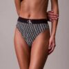 Grafik-Monogram-Stretch-Thong aus Microfiber Grafik-Monogram-Stretch-Thong aus Microfiber