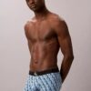 Grafik-Monogram-Trunk aus Cotton Stretch im 3er-Pack Grafik-Monogram-Trunk aus Cotton Stretch im 3er-Pack