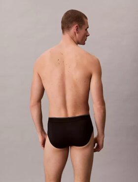 Grafischer Monogram-Stretch-Hüftslip aus Microfiber