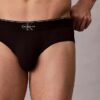 Grafischer Monogram-Stretch-Hüftslip aus Microfiber