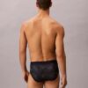 Grafischer Monogram-Stretch-Hüftslip aus Microfiber