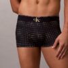 Grafischer Monogram-Stretch-Low Rise Trunk aus Mikrofaser Grafischer Monogram-Stretch-Low Rise Trunk aus Mikrofaser