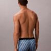 Grafischer Monogram-Stretch-Low Rise Trunk aus Mikrofaser Grafischer Monogram-Stretch-Low Rise Trunk aus Mikrofaser