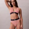 Grafisches Monogram, Microfiber-Stretch, leicht gefüttert, Triangel-Bralette Grafisches Monogram, Microfiber-Stretch, leicht gefüttert, Triangel-Bralette