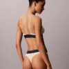 Grafisches Monogram, Microfiber-Stretch, leicht gefüttert, Triangel-Bralette Grafisches Monogram, Microfiber-Stretch, leicht gefüttert, Triangel-Bralette