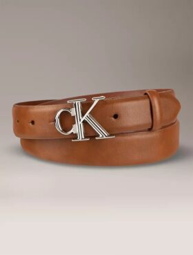 Gürtel mit Monogram-Logo-Plakette