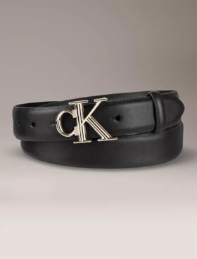 Gürtel mit Monogram-Logo-Plakette