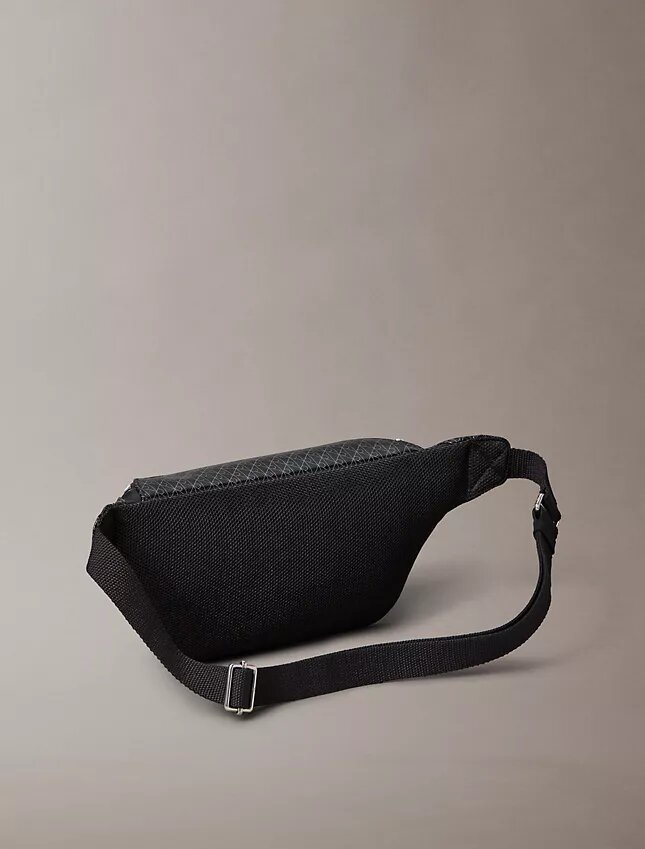 Gürteltasche mit durchgehendem Emblem-Logo Gürteltasche mit durchgehendem Emblem-Logo
