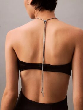 Halter-Minikleid mit Cut-outs