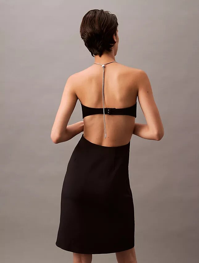 Halter-Minikleid mit Cut-outs Halter-Minikleid mit Cut-outs
