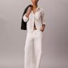 Hemd mit Knopfleiste und Broderie Anglaise Hemd mit Knopfleiste und Broderie Anglaise