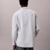 Hemd mit Logo-Grafik aus gewaschenem Oxford-Stoff mit Button-Down-Kragen Hemd mit Logo-Grafik aus gewaschenem Oxford-Stoff mit Button-Down-Kragen
