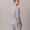Henley-Schlafshirt aus Waffelpiqué Henley-Schlafshirt aus Waffelpiqué