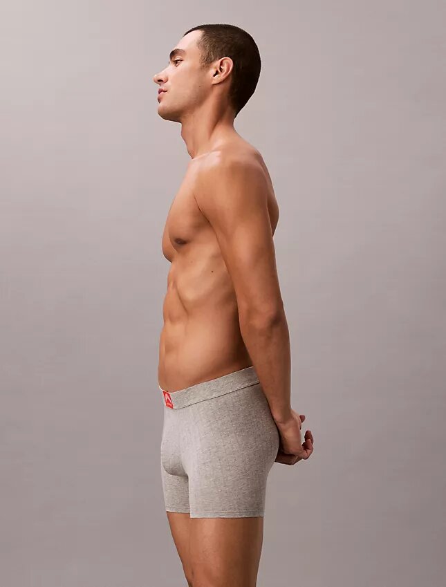Heritage Classic Boxer Briefs aus geripptem Baumwollstoff Heritage Classic Boxer Briefs aus geripptem Baumwollstoff