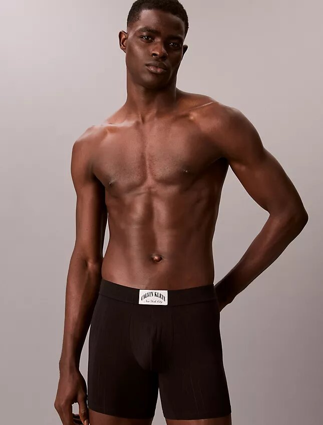Heritage Classic Boxer Briefs aus geripptem Baumwollstoff Heritage Classic Boxer Briefs aus geripptem Baumwollstoff