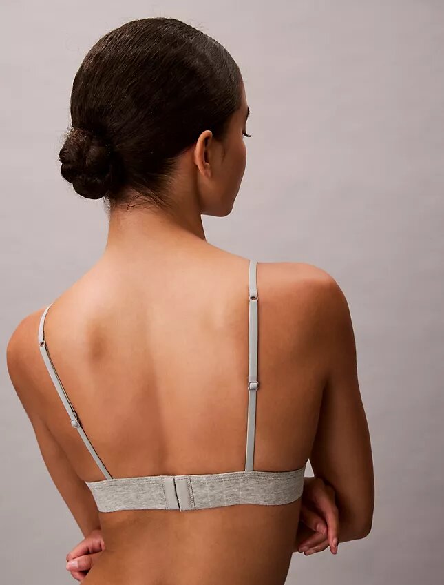 Heritage Classic Cotton Stretch, leicht gefütterter Triangel-Bralette Heritage Classic Cotton Stretch, leicht gefütterter Triangel-Bralette