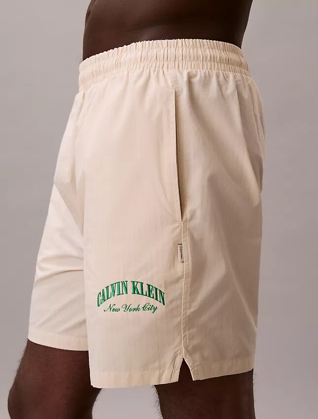 Heritage Classic Schlafshorts aus Baumwollpopeline Heritage Classic Schlafshorts aus Baumwollpopeline