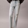 High-Waist-Jeans mit geradem Bein High-Waist-Jeans mit geradem Bein