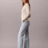 High-Waist-Jeans mit geradem Bein High-Waist-Jeans mit geradem Bein