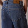 High-Waist-Jeans mit geradem Bein High-Waist-Jeans mit geradem Bein