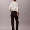 High-Waist-Jeans mit geradem Bein High-Waist-Jeans mit geradem Bein